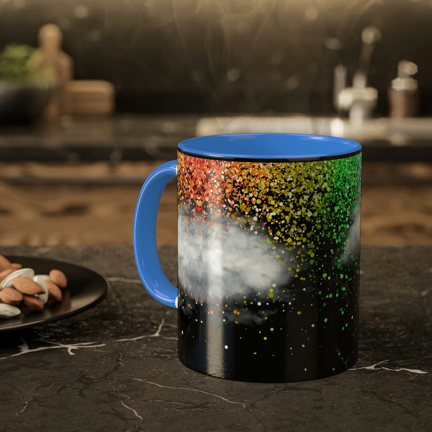 Rainbow, Rainbow clouds, rainbow rain Multiple options, Colorful Mugs, 11oz