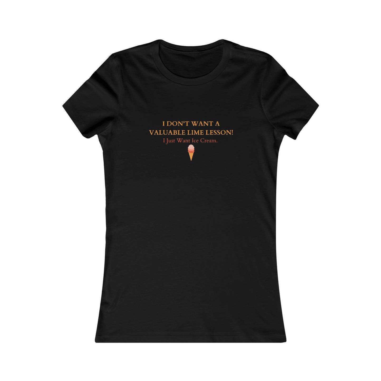 Bluey Quote Tshirt - "I Just want an Ice Cream"