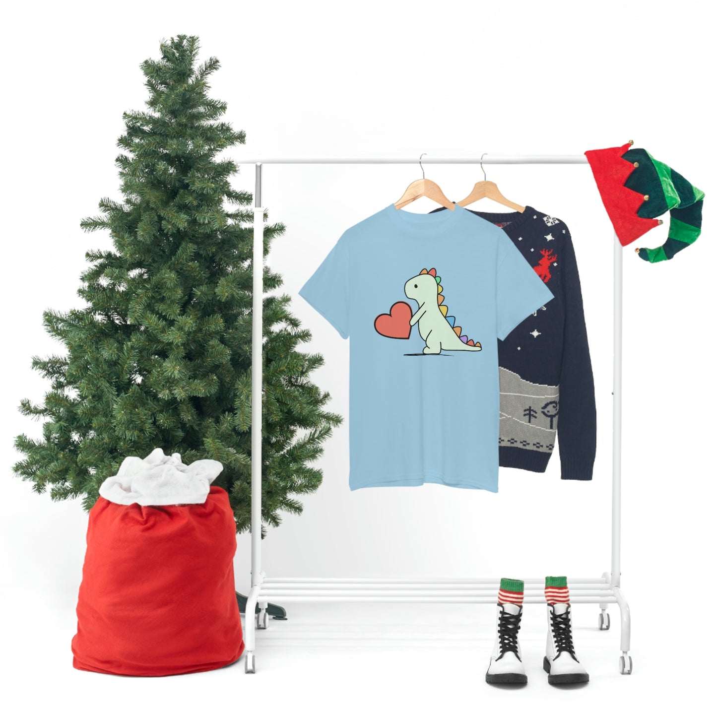 Dinosaur T-shirt, Rainbow Dinosaur, , Family Tshirts,