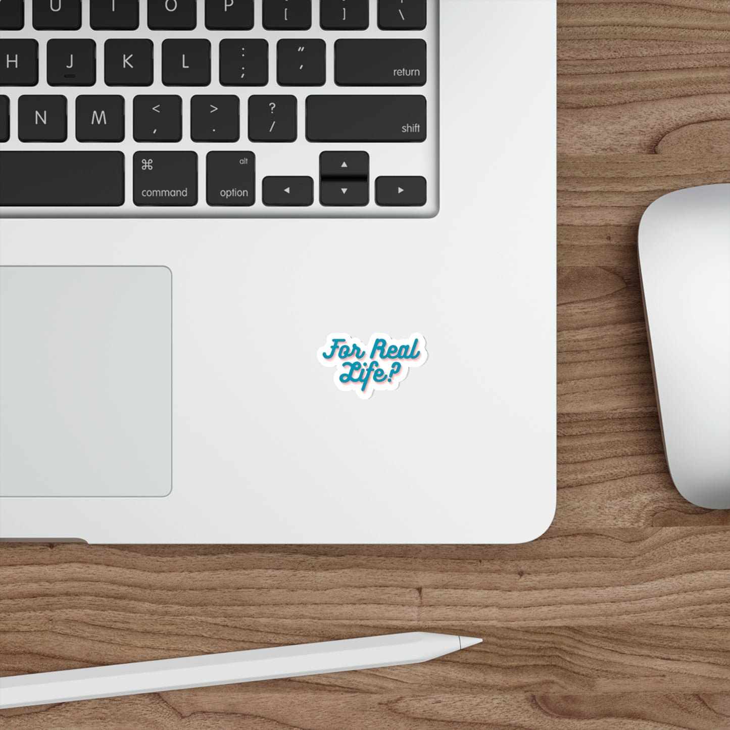 Bluey Quote, For Real life?! Die-Cut Stickers