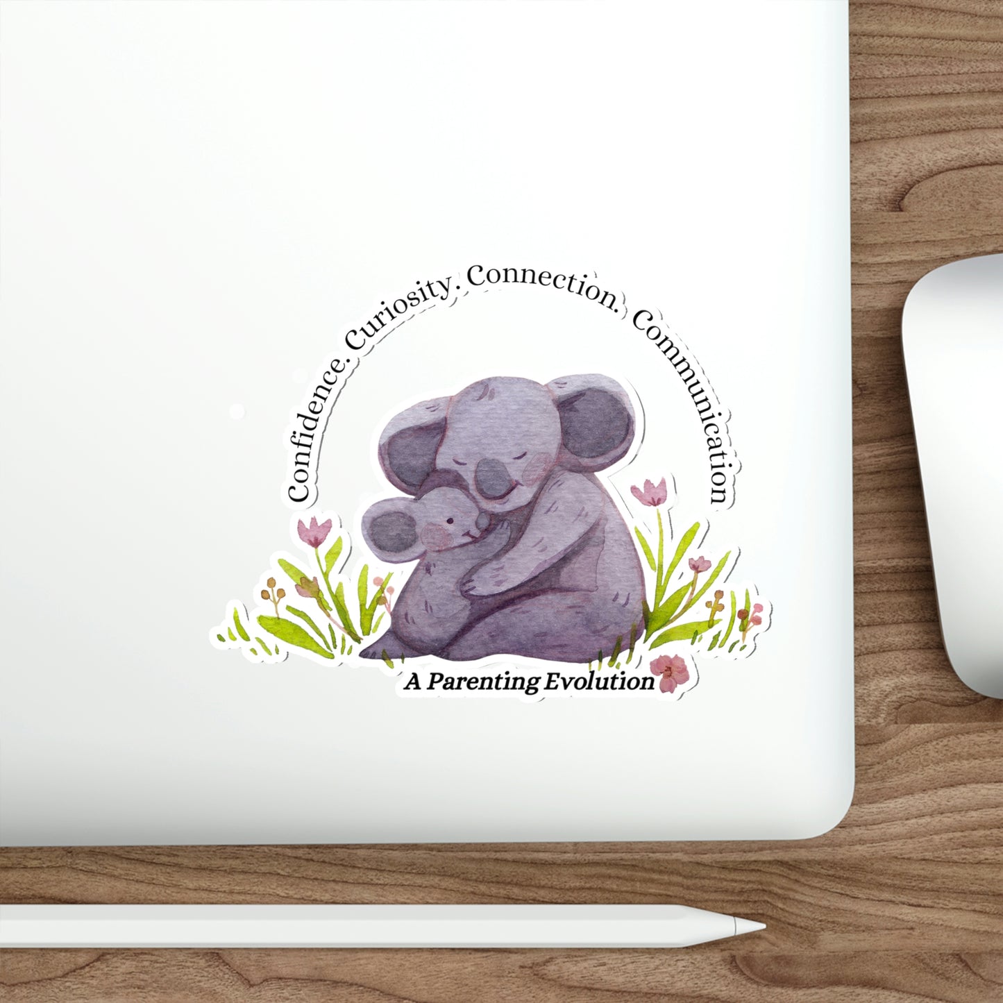Koalas, Parenting Evolution, Parenting, Mom gift, Dad gift, Parenting Gift, Die-Cut Stickers