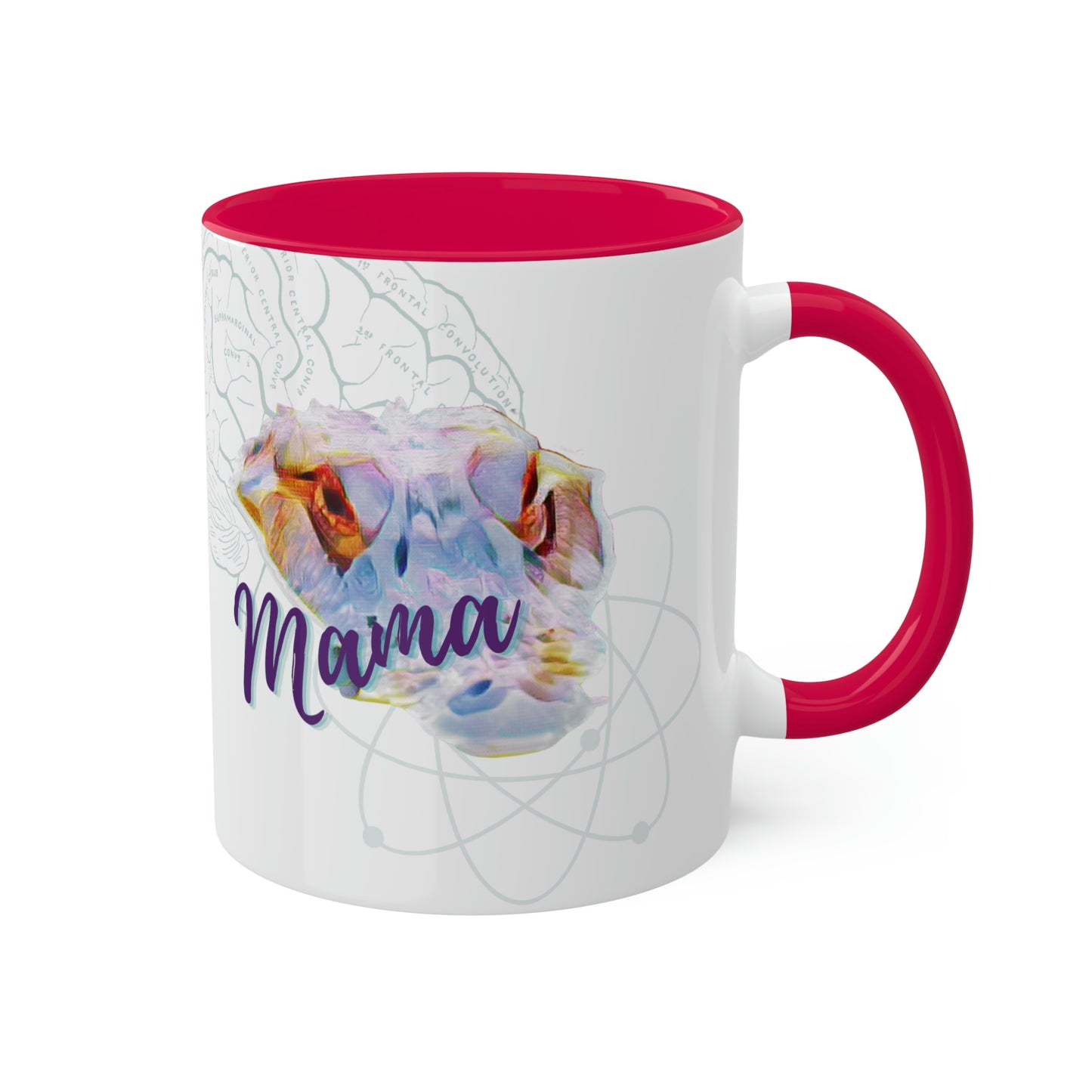 Just a Mama Gator -multiple options-Colorful Mugs, 11oz, Parenting Science
