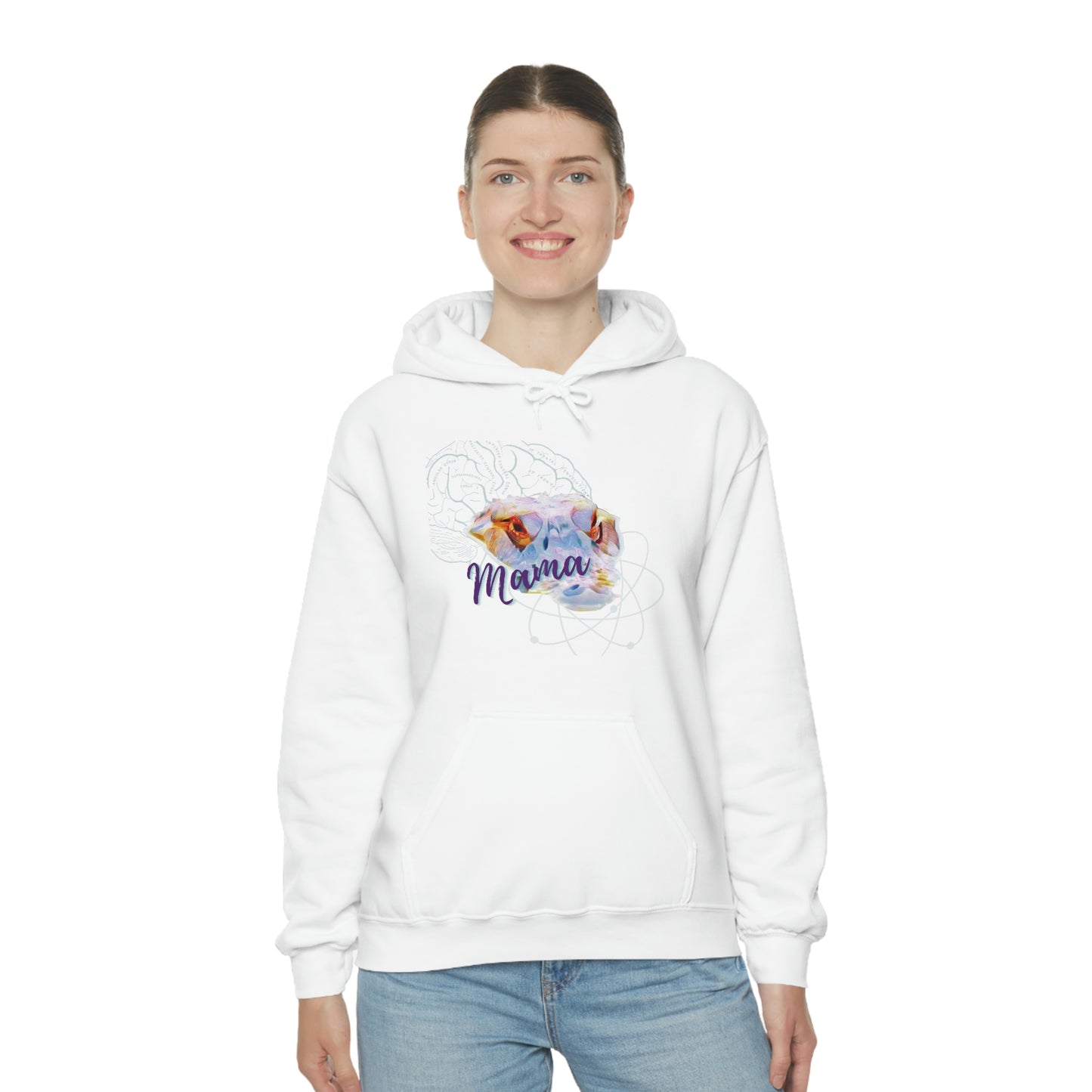 Just a Mama Gator, Parenting Hoodie, Unisex Hoodie