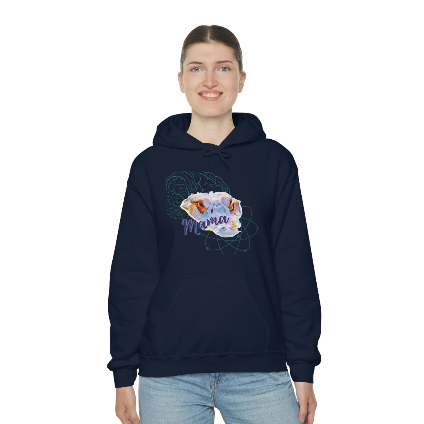 Just a Mama Gator, Parenting Hoodie, Unisex Hoodie