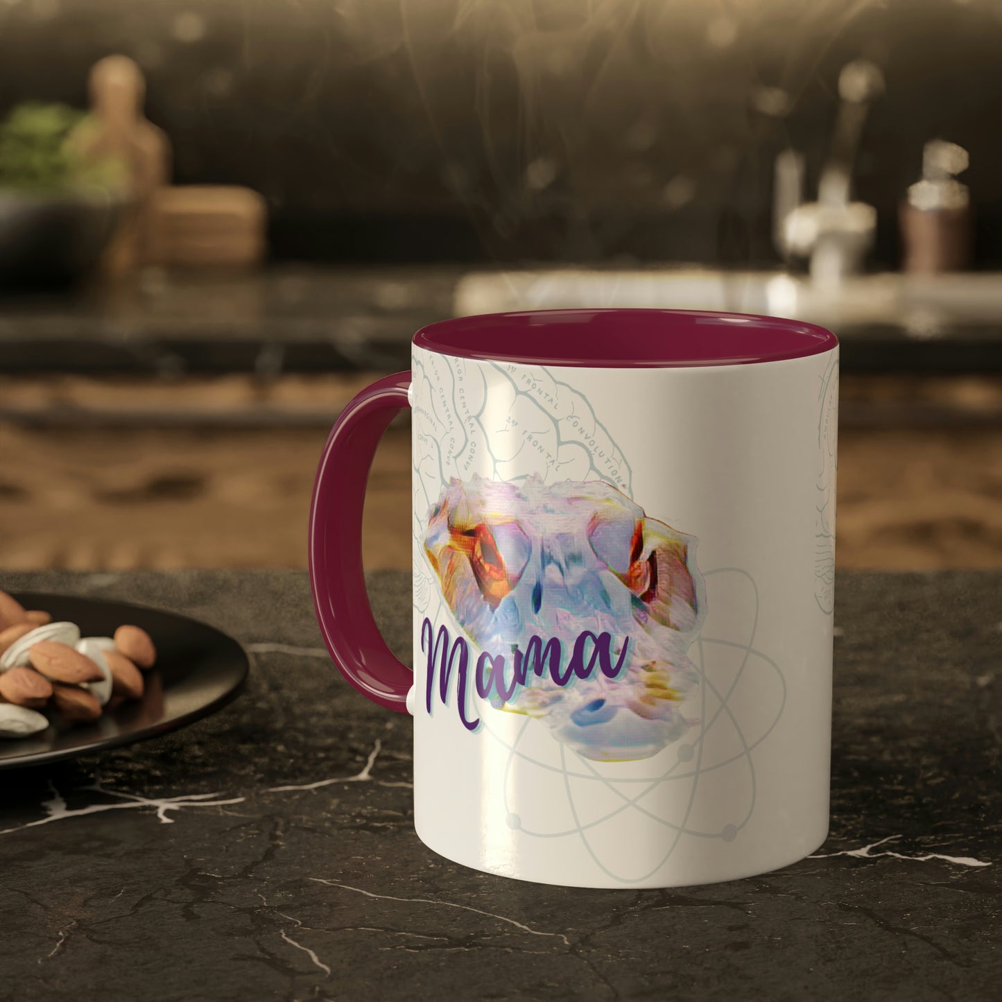 Just a Mama Gator -multiple options-Colorful Mugs, 11oz, Parenting Science