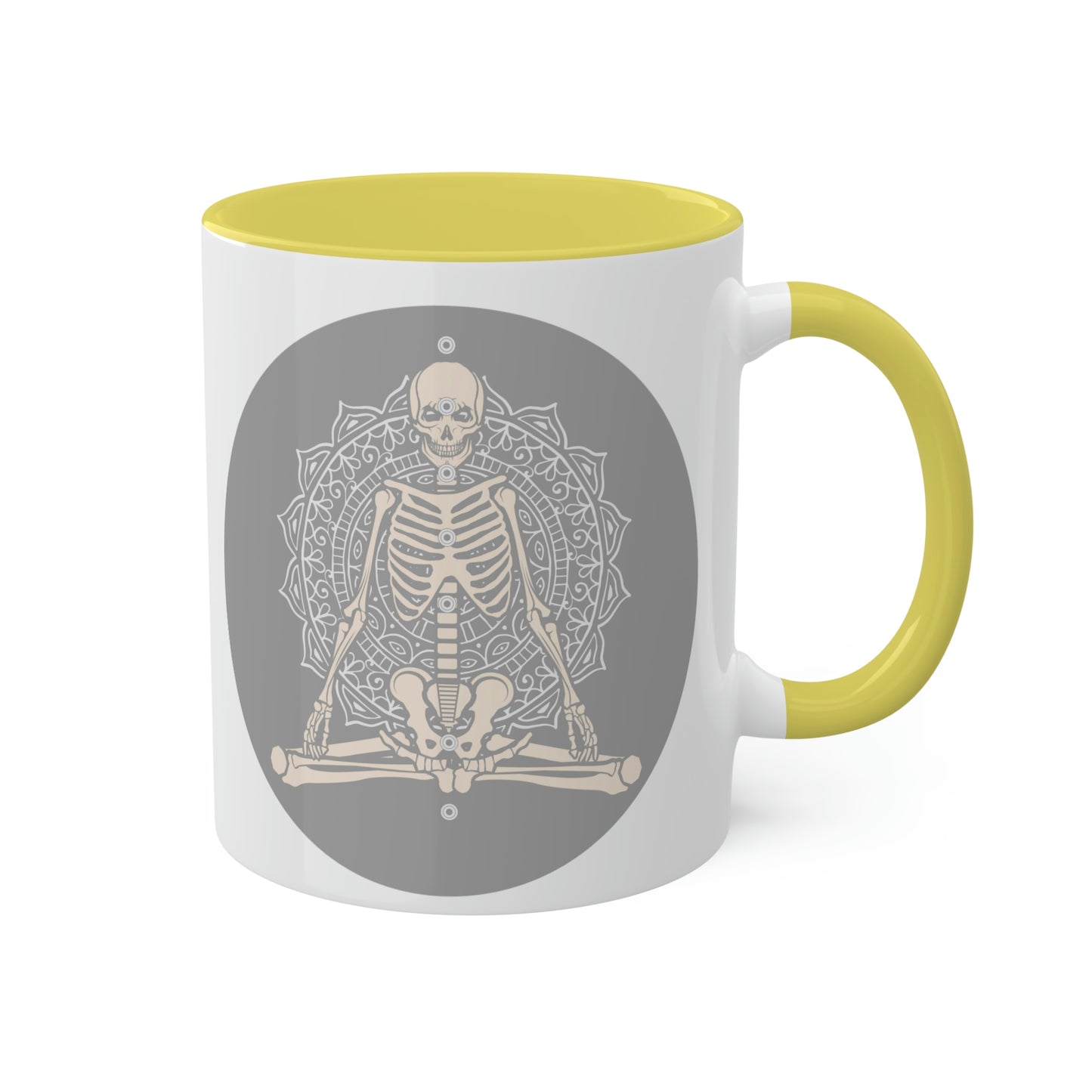 Skeleton, Yoga, Rest in Peace Multiple options, Colorful Mugs, 11oz