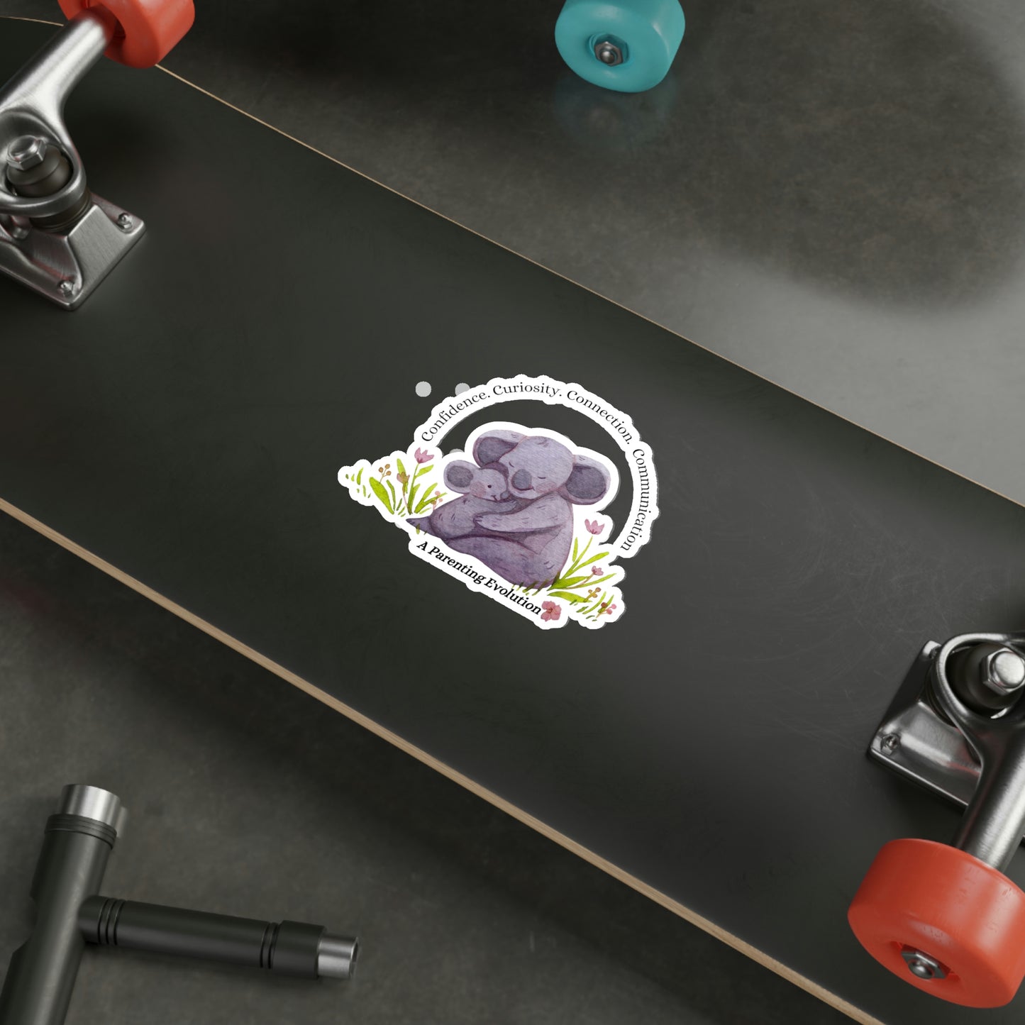 Koalas, Parenting Evolution, Parenting, Mom gift, Dad gift, Parenting Gift, Die-Cut Stickers