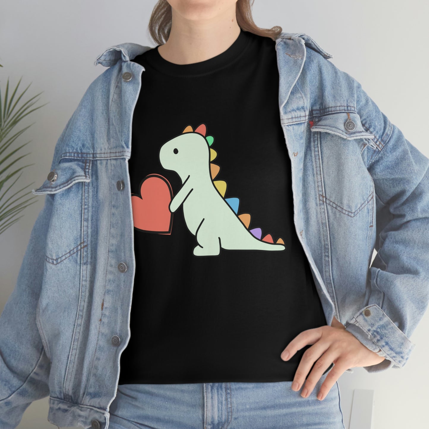 Dinosaur T-shirt, Rainbow Dinosaur, , Family Tshirts,