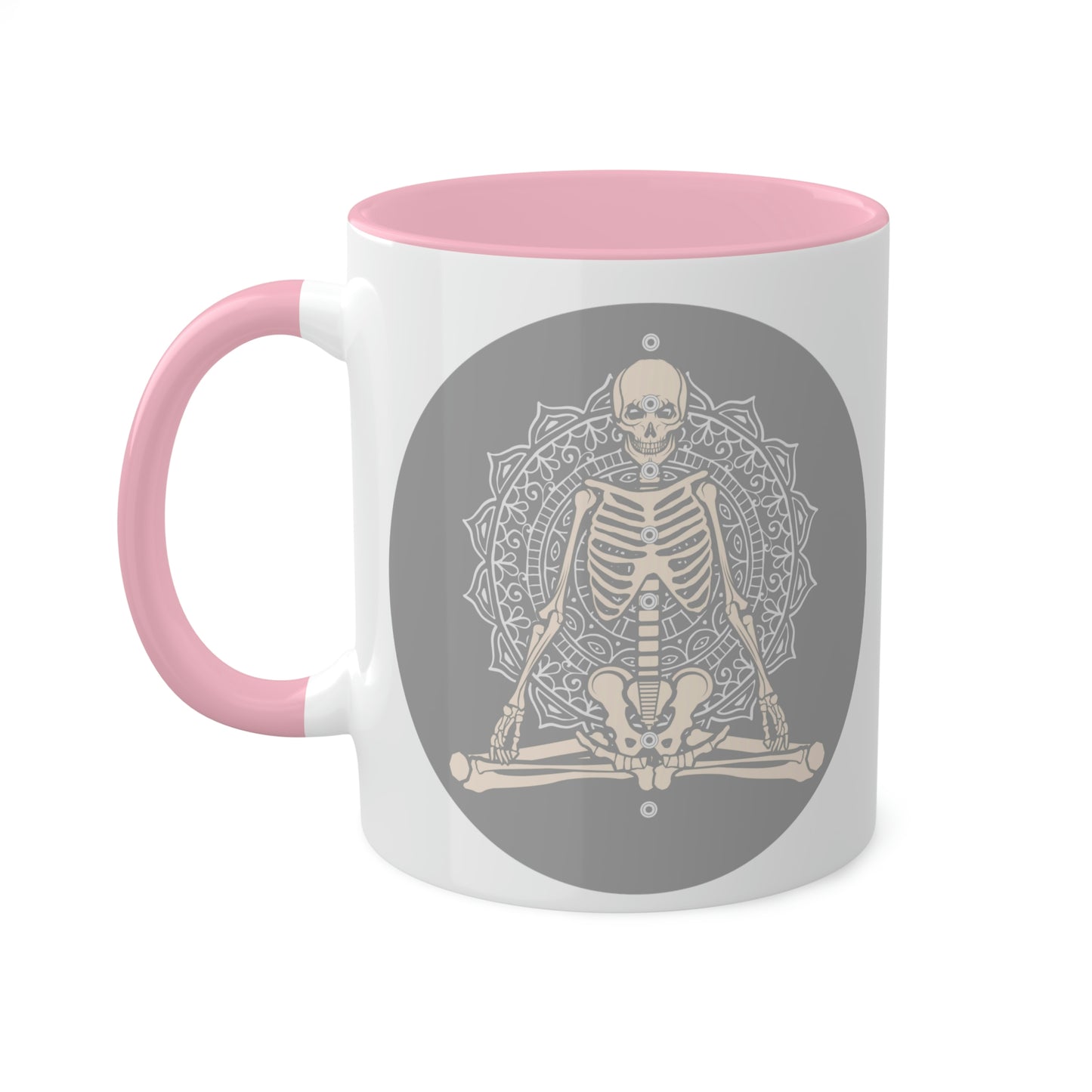 Skeleton, Yoga, Rest in Peace Multiple options, Colorful Mugs, 11oz