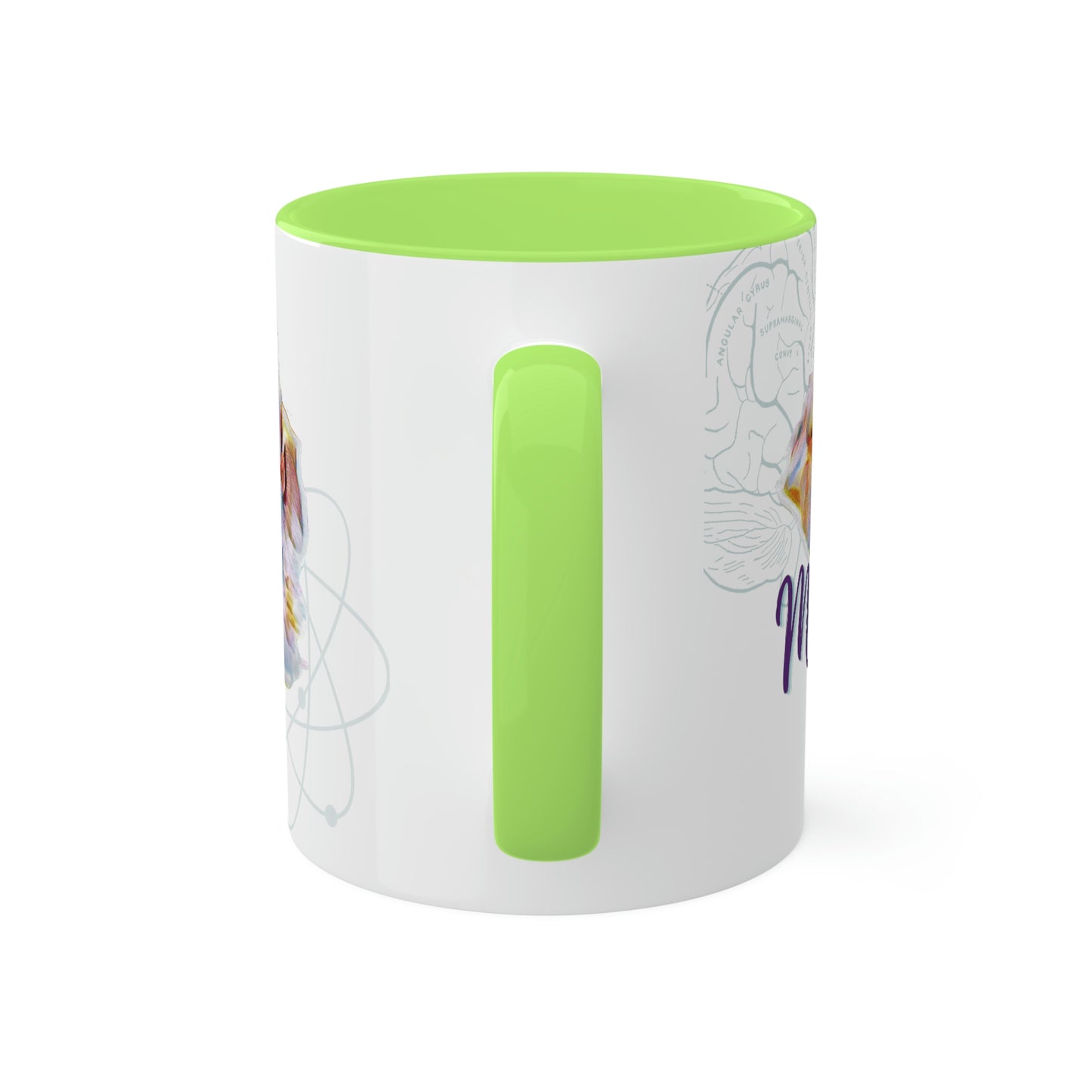 Just a Mama Gator -multiple options-Colorful Mugs, 11oz, Parenting Science