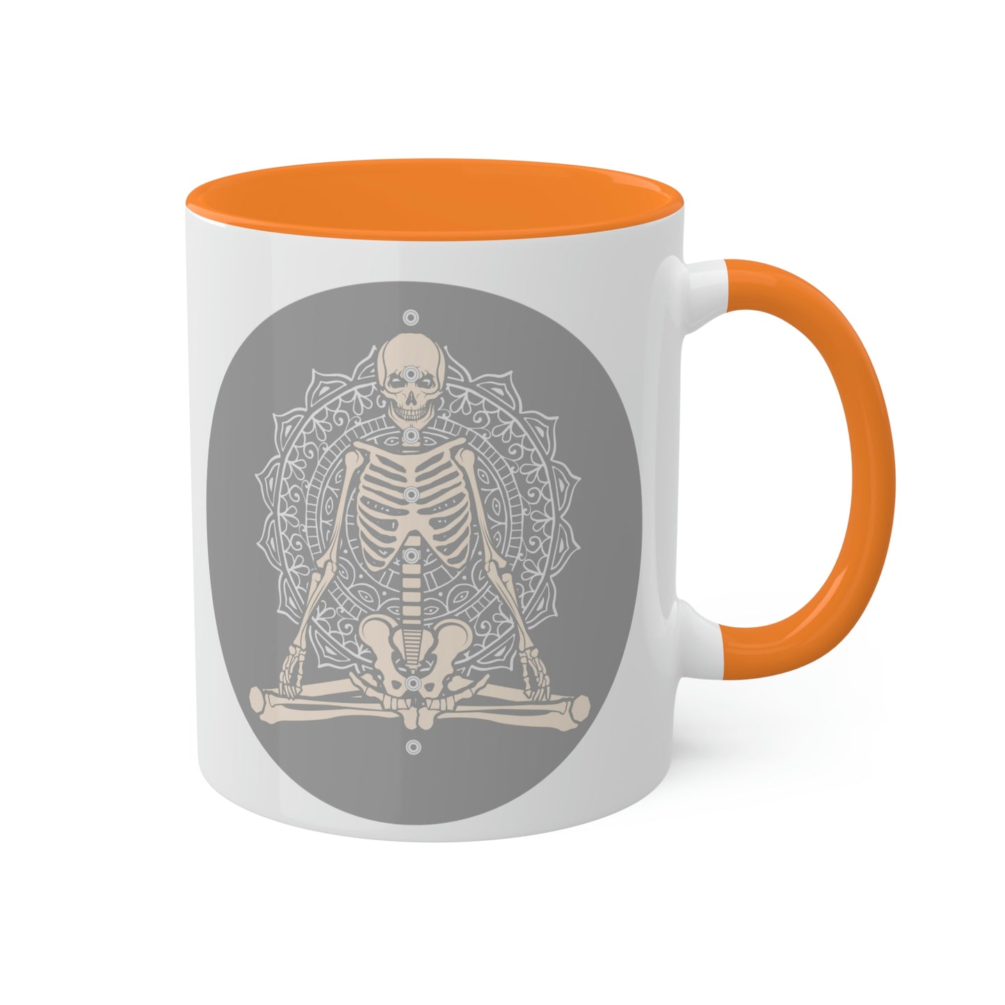 Skeleton, Yoga, Rest in Peace Multiple options, Colorful Mugs, 11oz