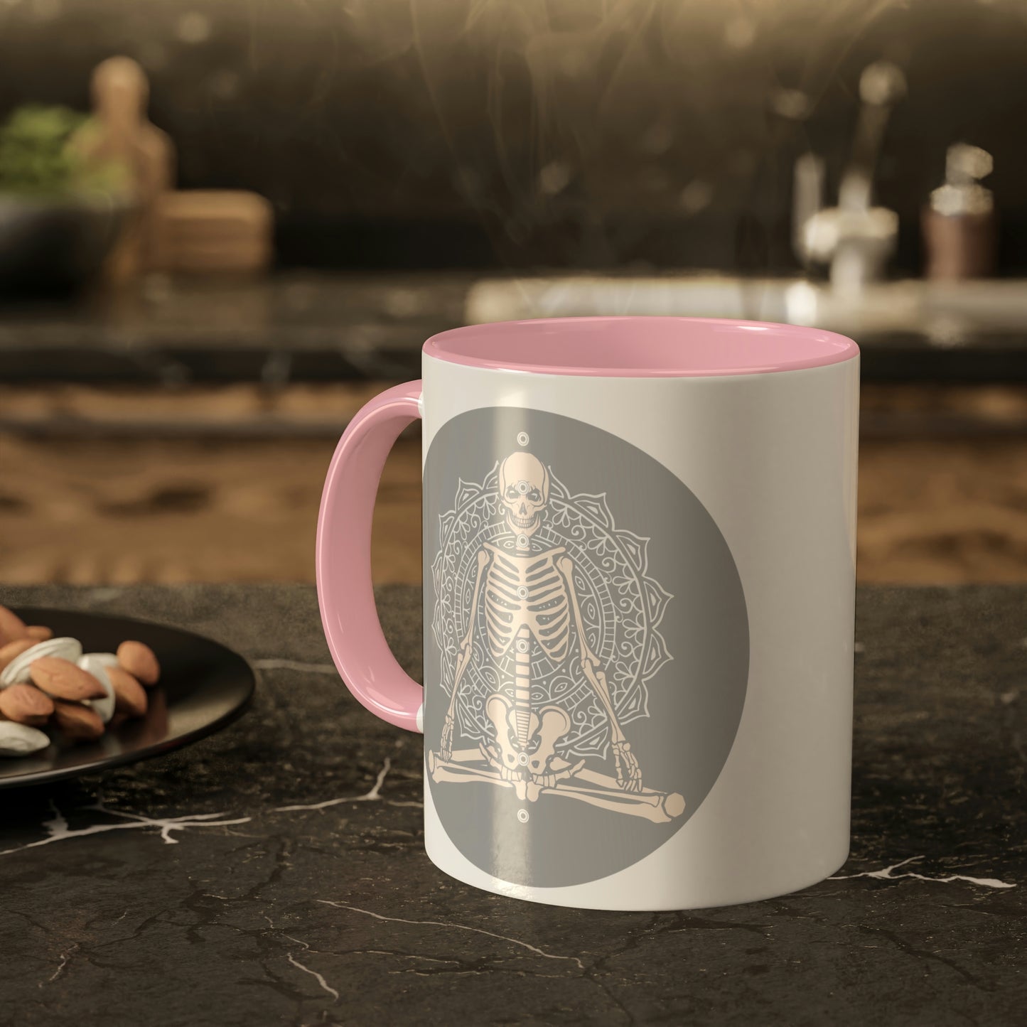 Skeleton, Yoga, Rest in Peace Multiple options, Colorful Mugs, 11oz