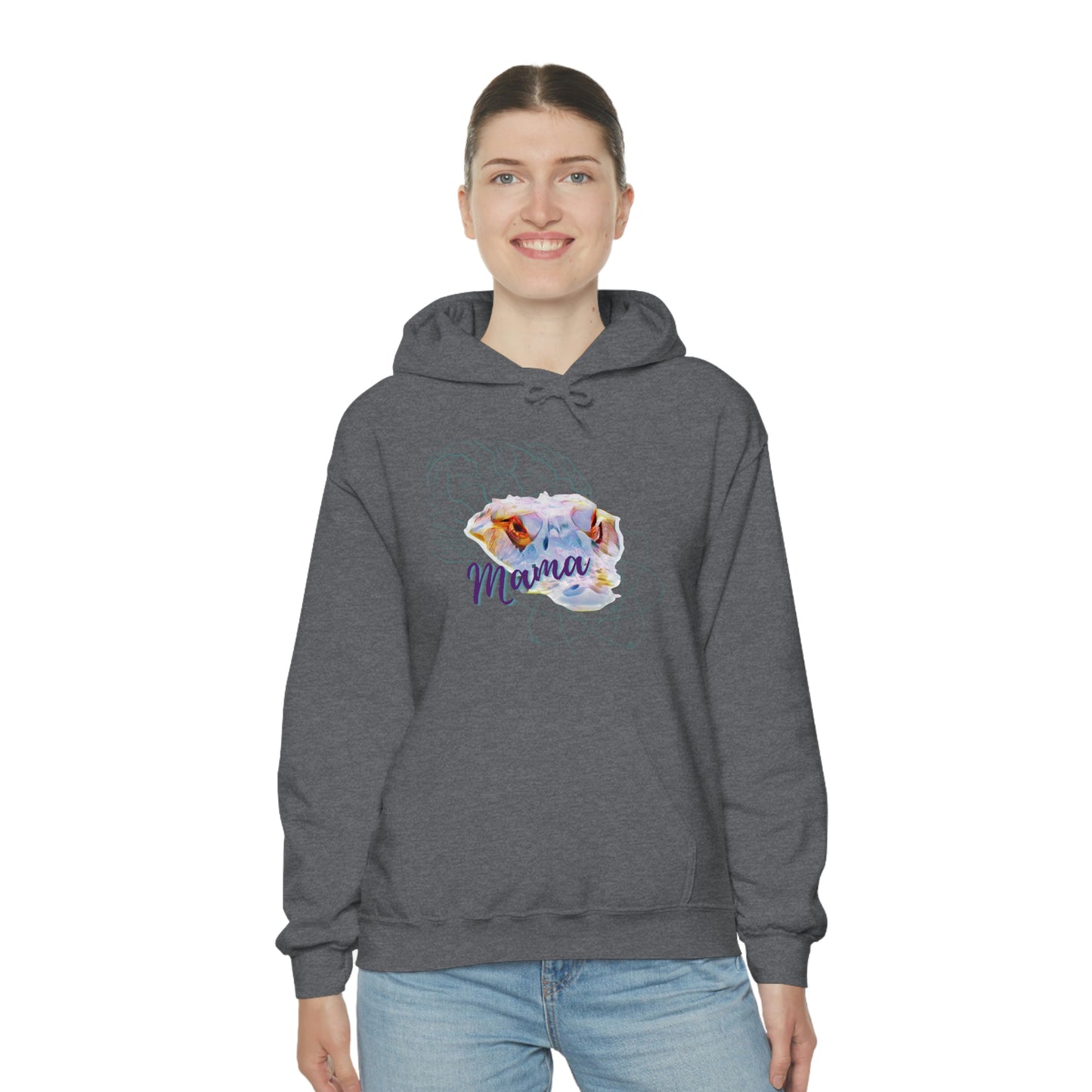 Just a Mama Gator, Parenting Hoodie, Unisex Hoodie