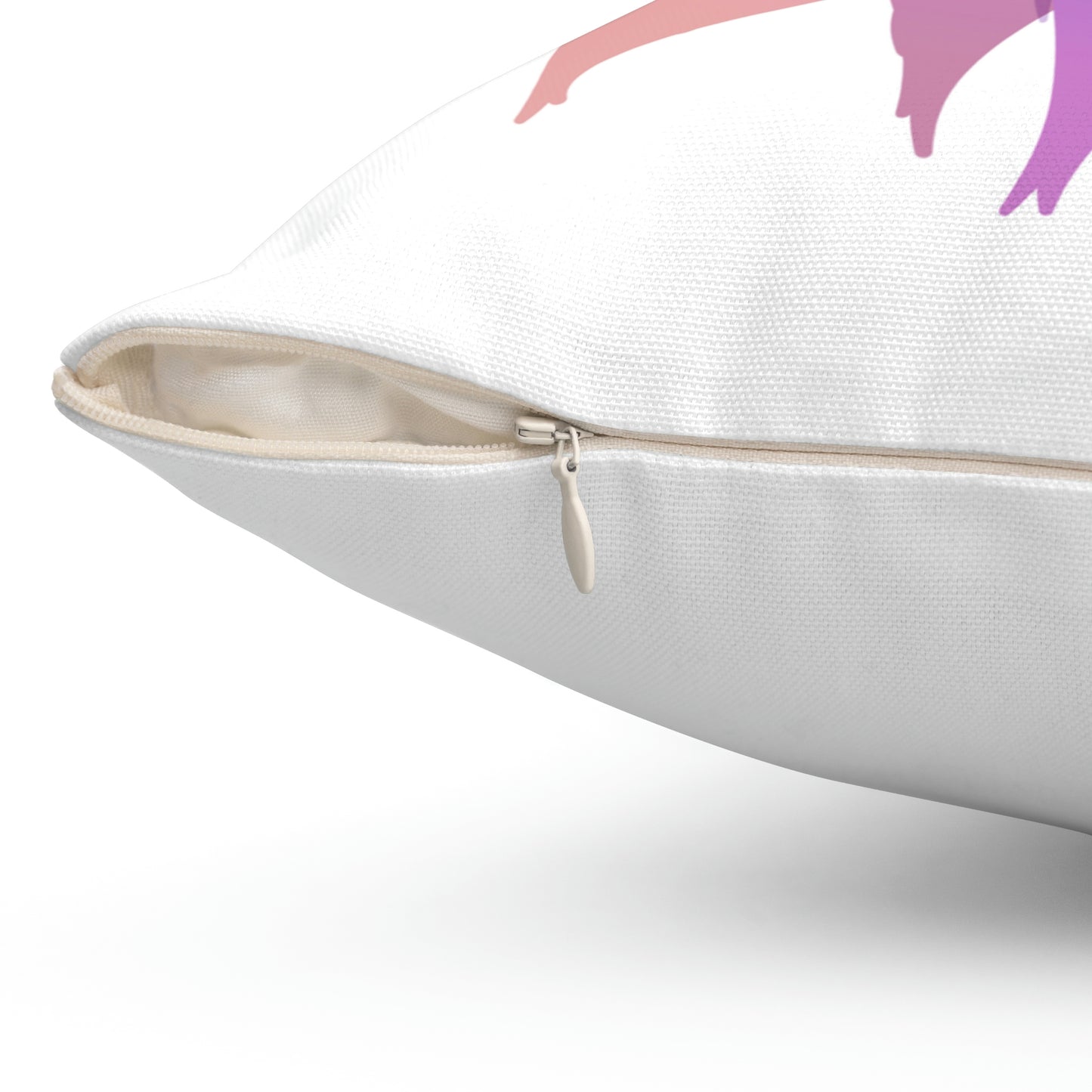 Rainbow Flower Pillow, Floral, Large Flower