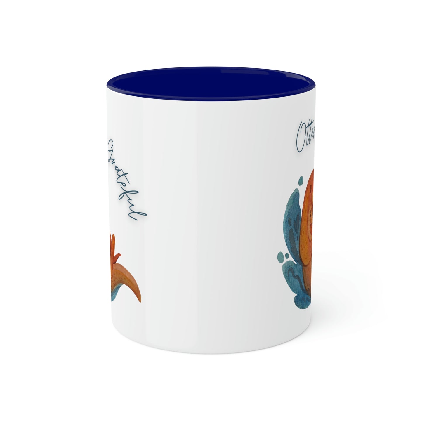 Otterly Grateful, Otter and baby, mom gift, dad gift, caregiver gift, color options Mug