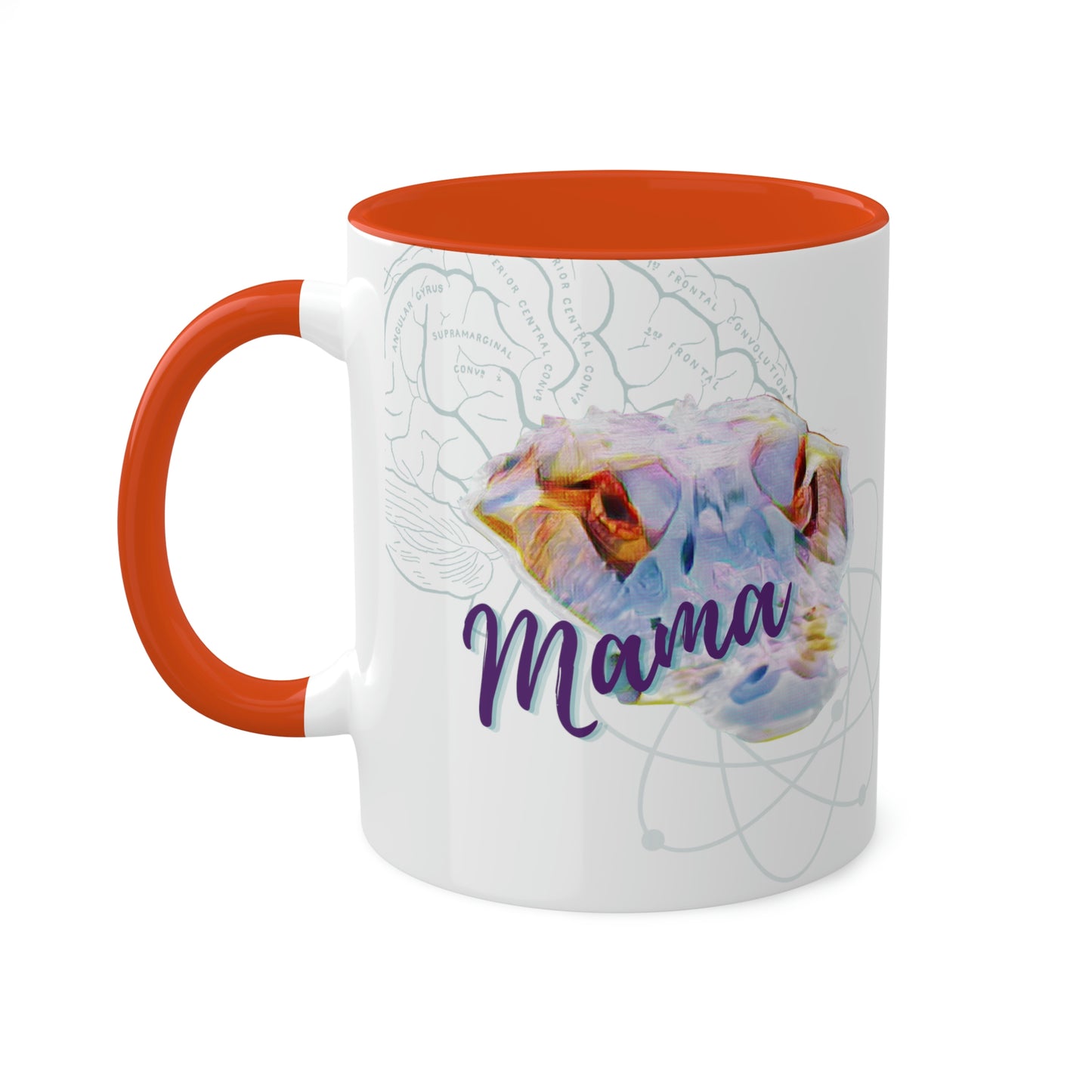 Just a Mama Gator -multiple options-Colorful Mugs, 11oz, Parenting Science