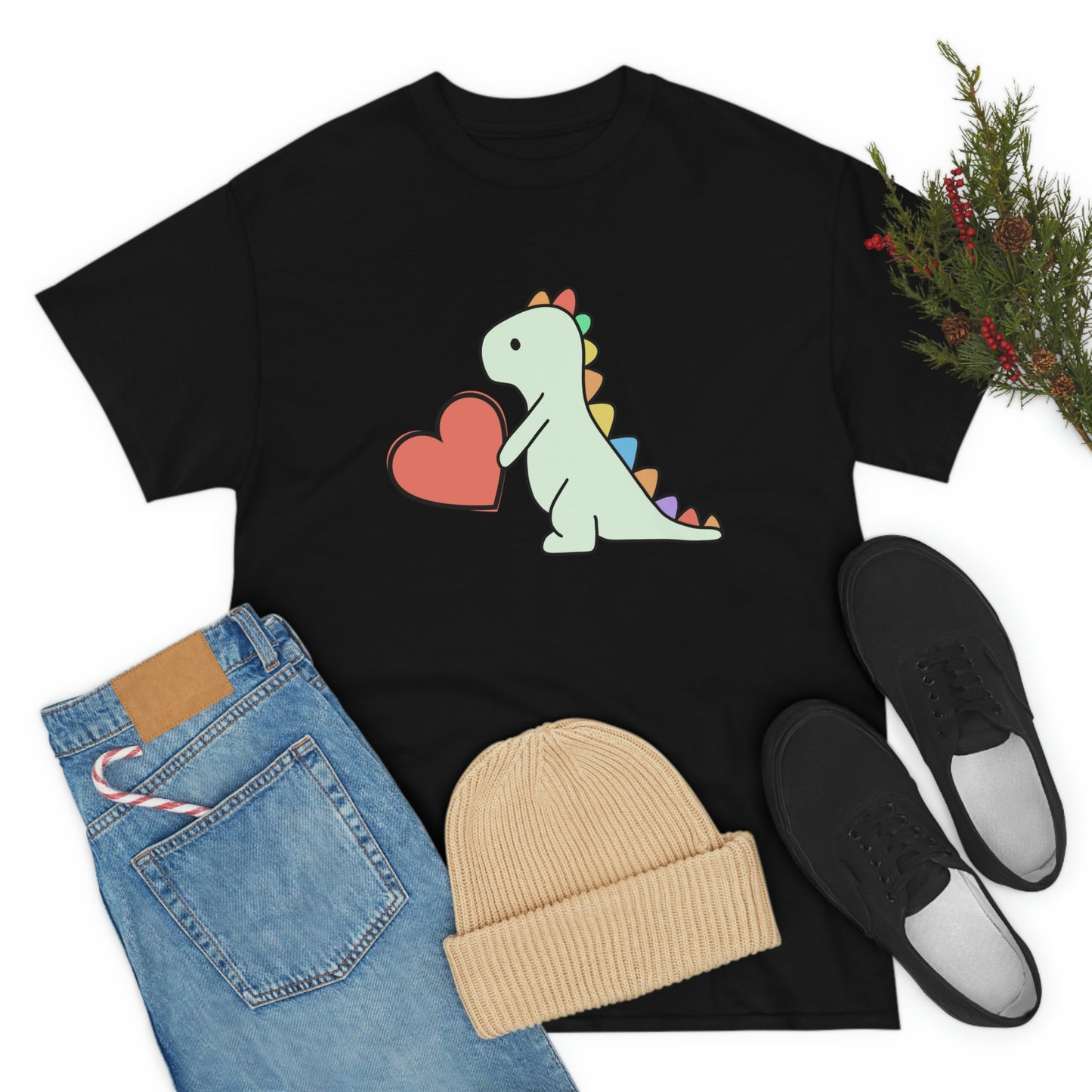 Dinosaur T-shirt, Rainbow Dinosaur, , Family Tshirts,