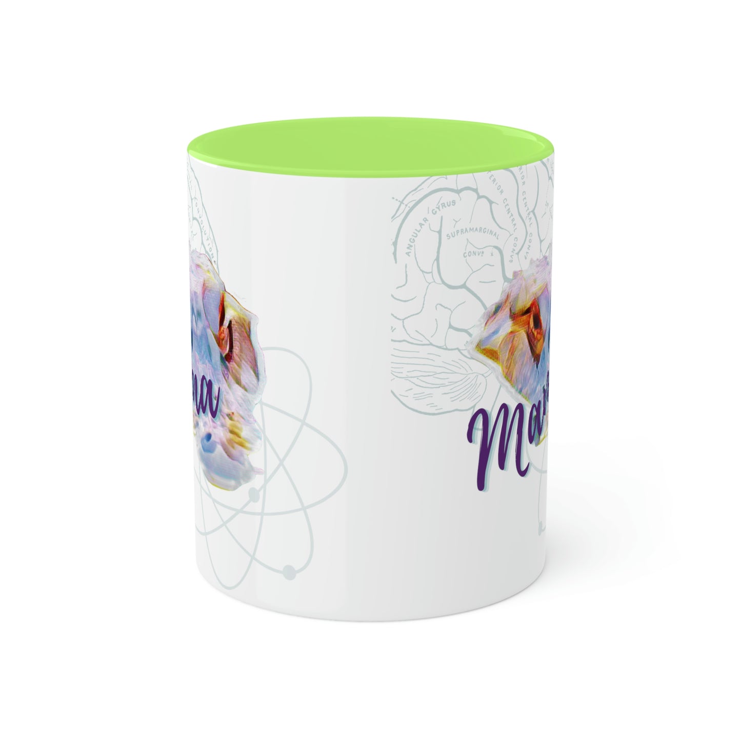 Just a Mama Gator -multiple options-Colorful Mugs, 11oz, Parenting Science