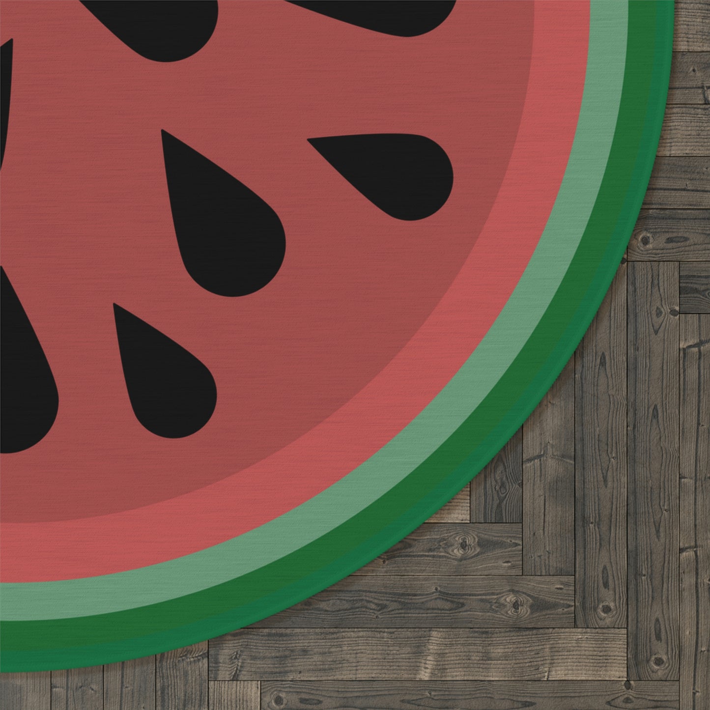 Bluey Watermelon Rug