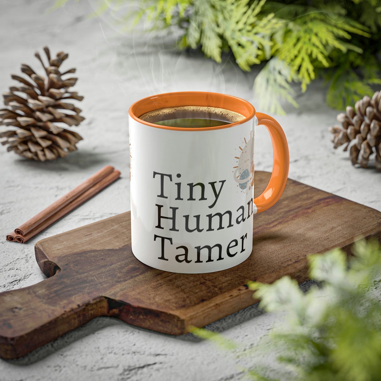 Tiny Human Tamer Mug, Parent gift, mom gift, dad gift, teacher gift, care giver gift