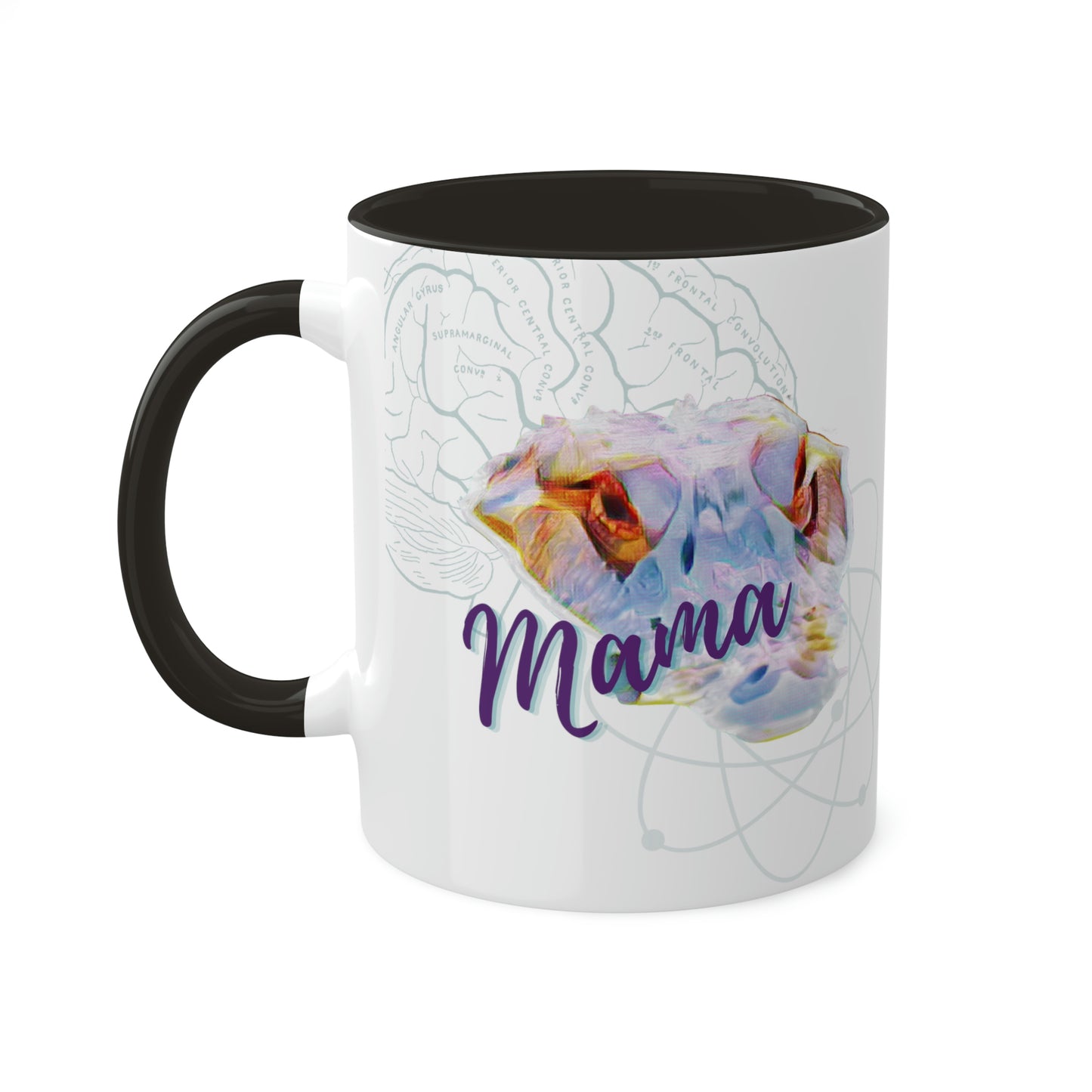 Just a Mama Gator -multiple options-Colorful Mugs, 11oz, Parenting Science