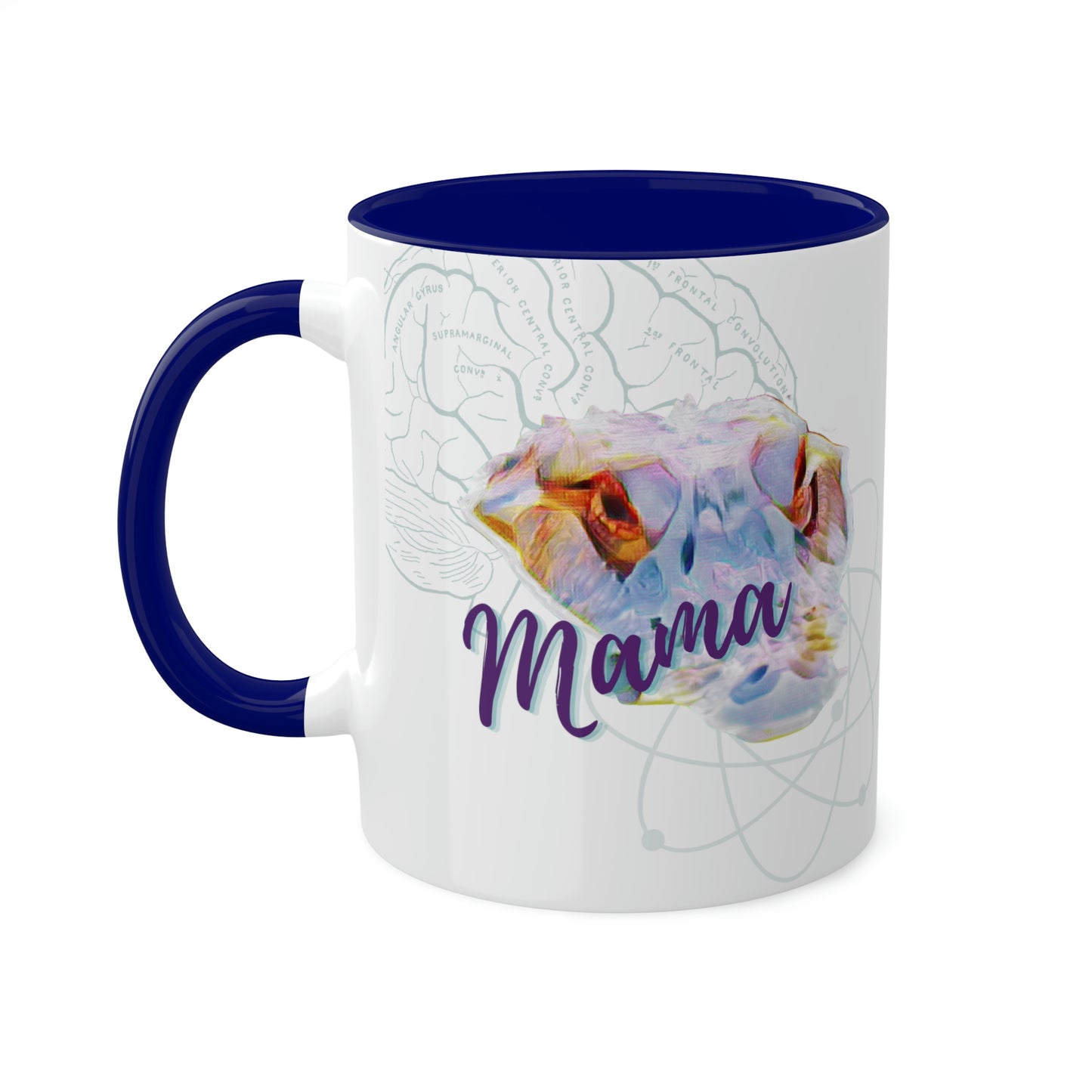 Just a Mama Gator -multiple options-Colorful Mugs, 11oz, Parenting Science