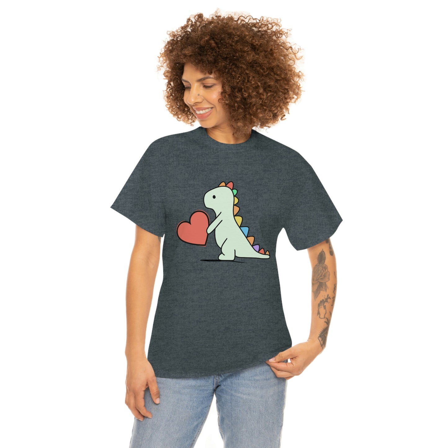 Dinosaur T-shirt, Rainbow Dinosaur, , Family Tshirts,