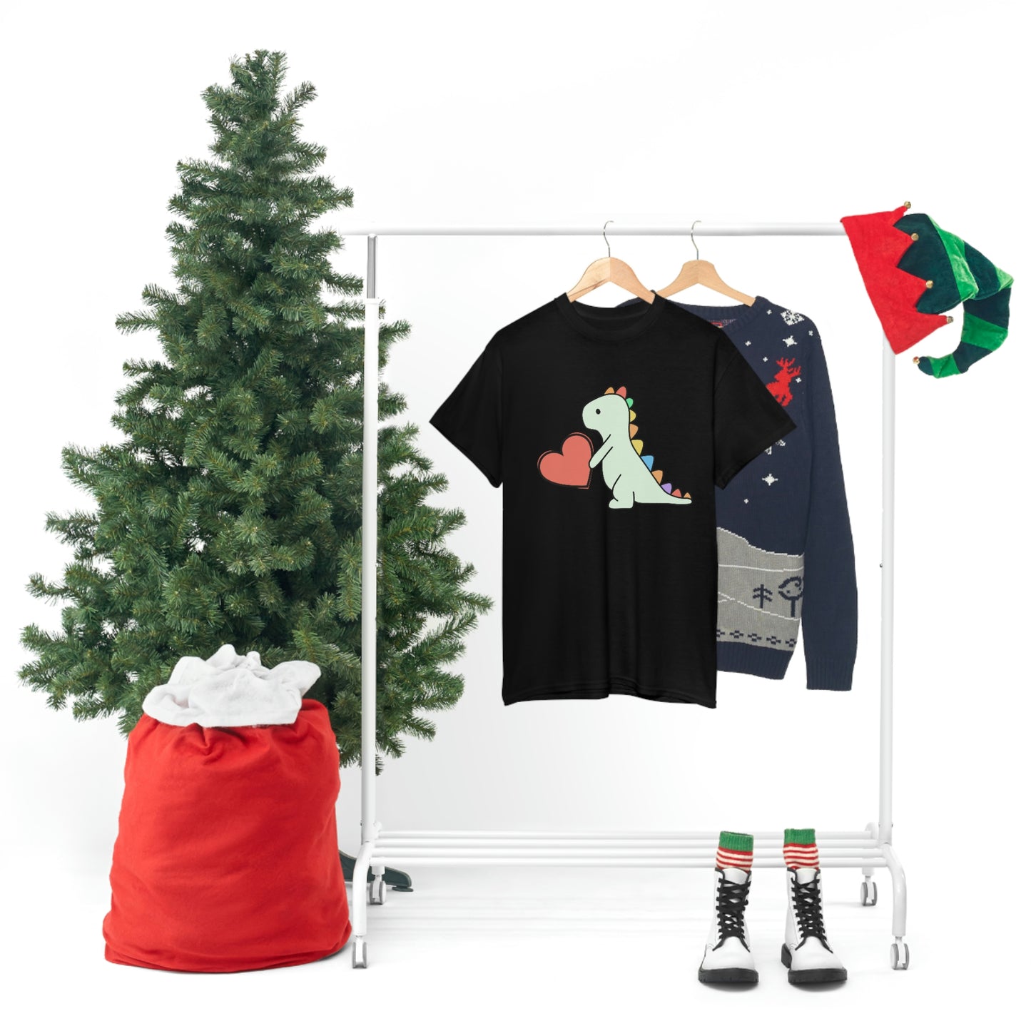 Dinosaur T-shirt, Rainbow Dinosaur, , Family Tshirts,