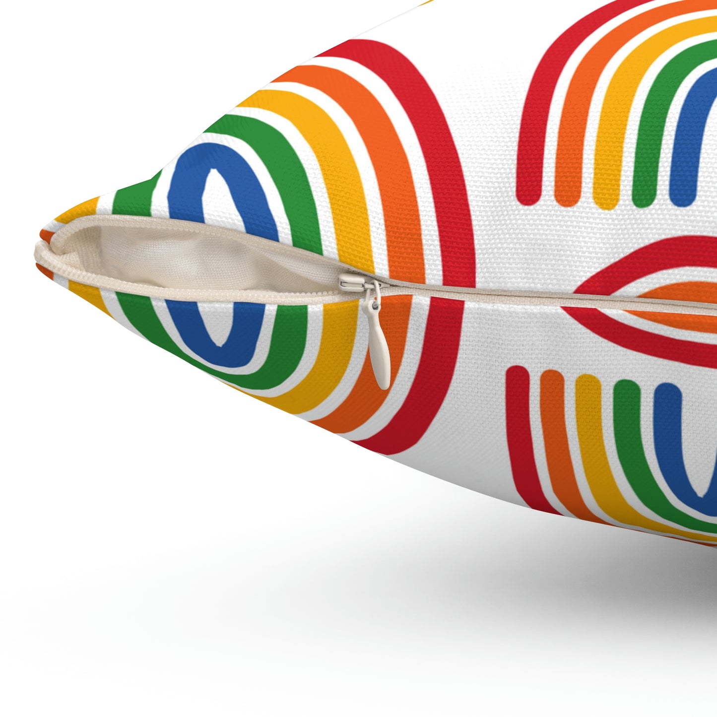 Rainbow Pillow, Multiple Rainbow, Drop pattern