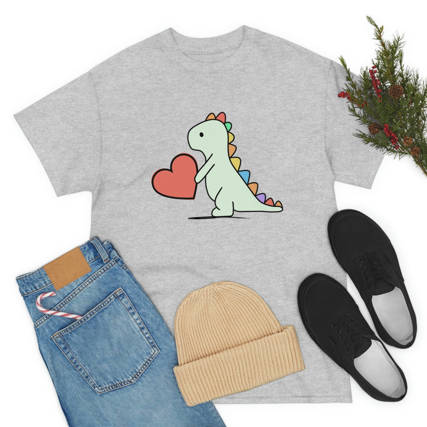 Dinosaur T-shirt, Rainbow Dinosaur, , Family Tshirts,