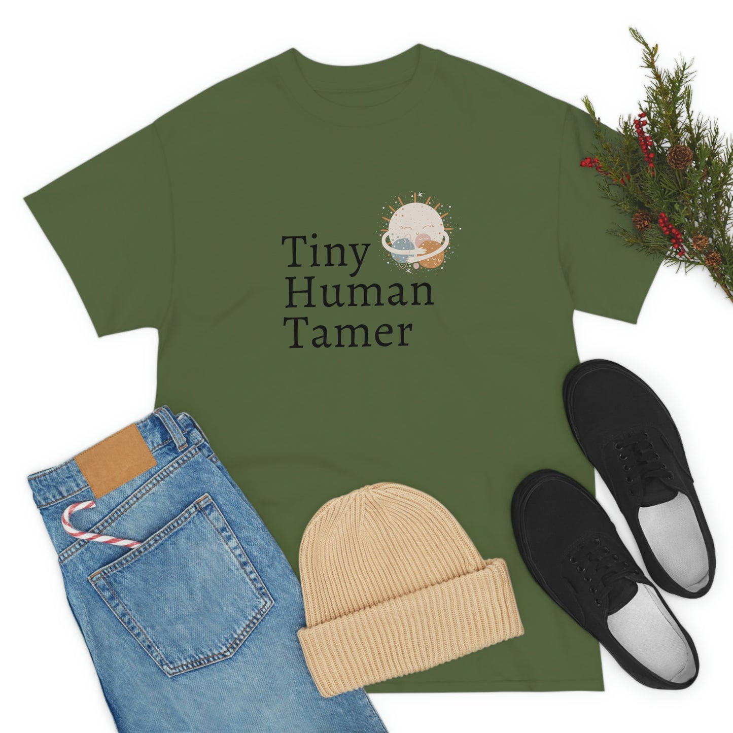 Tiny Human Tamer T-shirt, Mom Gift, Teacher Gift, Dad Gift