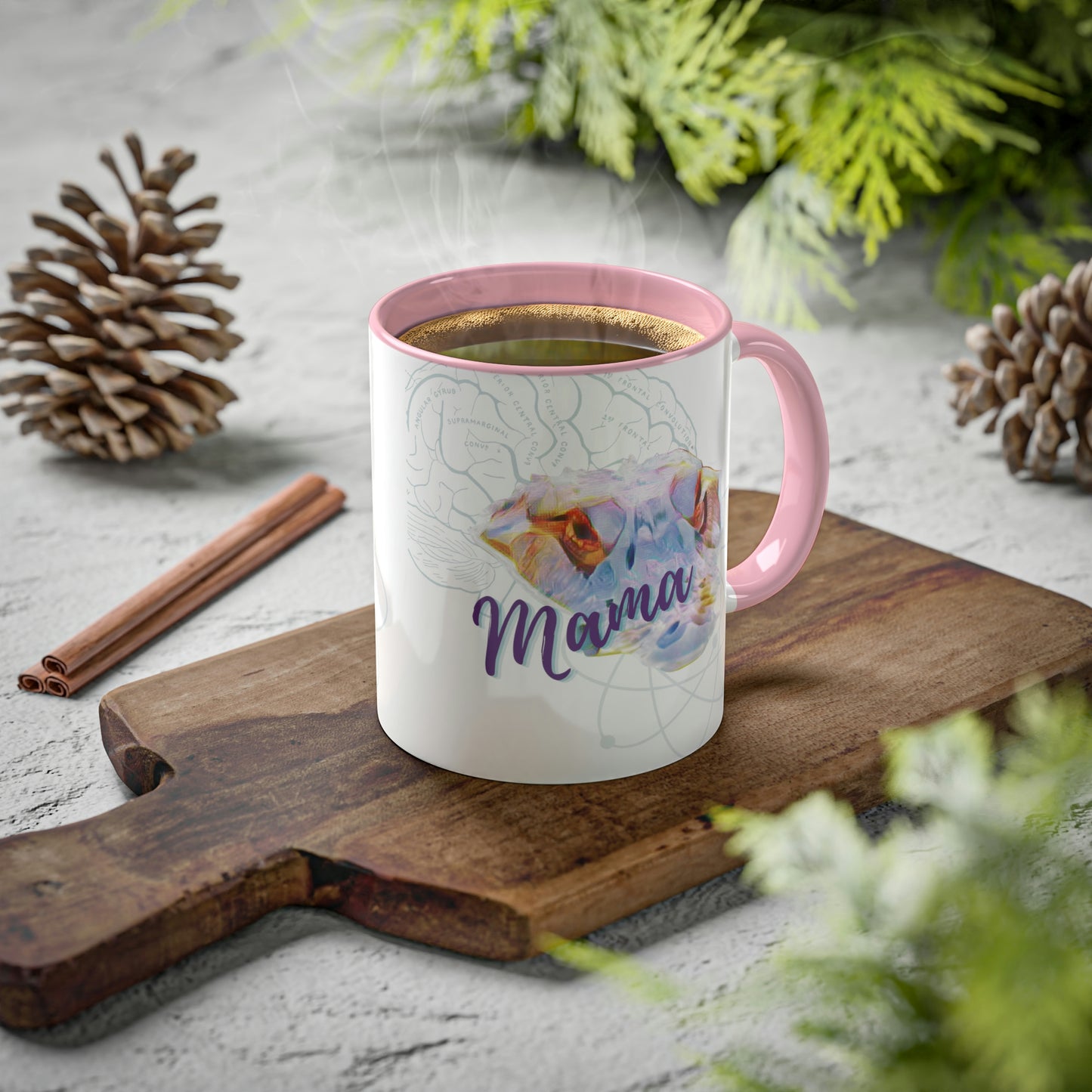 Just a Mama Gator -multiple options-Colorful Mugs, 11oz, Parenting Science