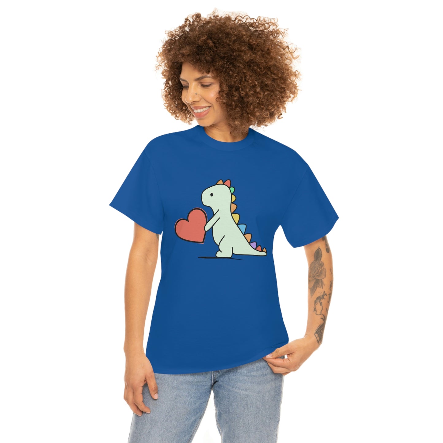 Dinosaur T-shirt, Rainbow Dinosaur, , Family Tshirts,