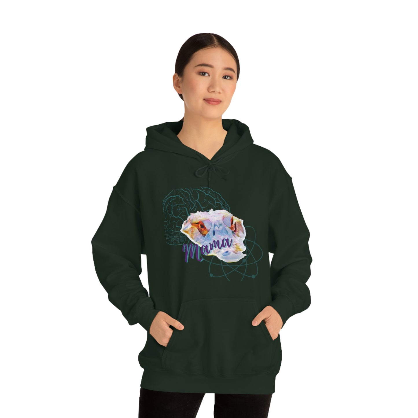 Just a Mama Gator, Parenting Hoodie, Unisex Hoodie