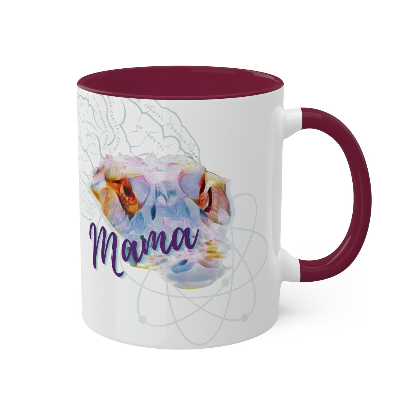 Just a Mama Gator -multiple options-Colorful Mugs, 11oz, Parenting Science