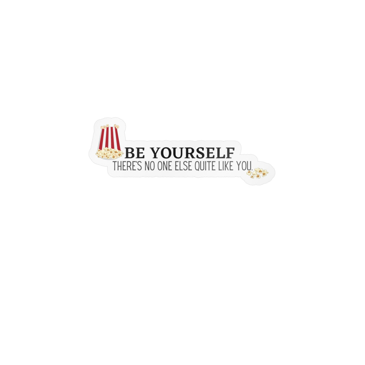 "Be Yourself" Bluey Quote Kiss-Cut Vinyl Decals