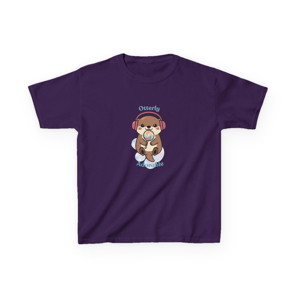 "Otterly Adorable" Kids Heavy Cotton™ Tee