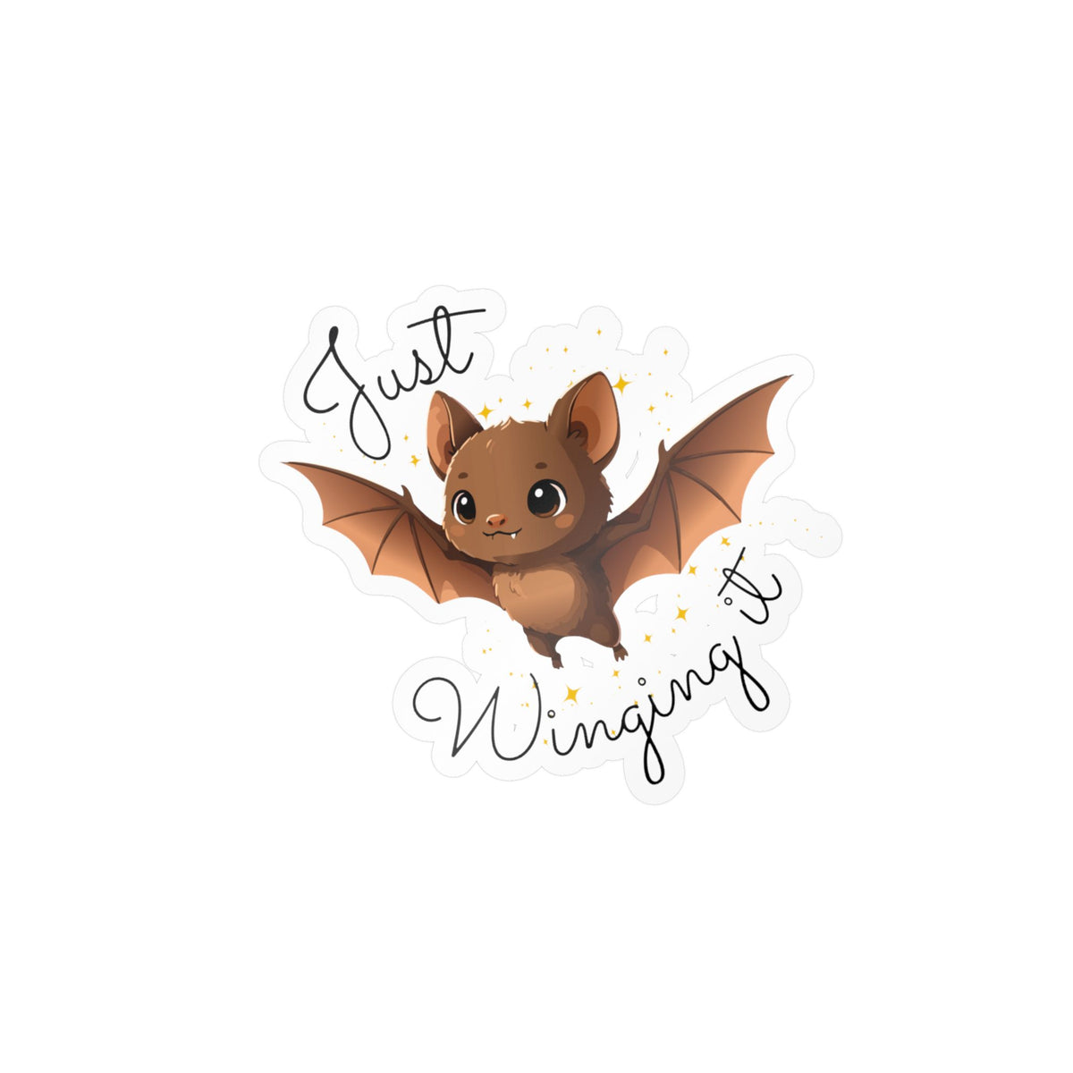 Just Winging it, Bat Kiss-Cut Vinyl Decals