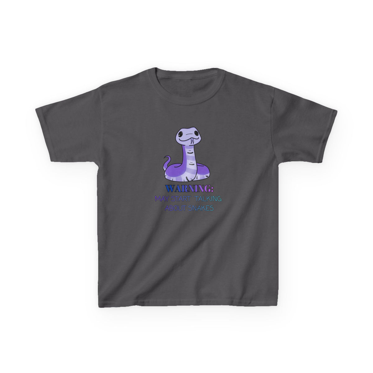 Warning: May talk about Snakes Kids Heavy Cotton™ Tee