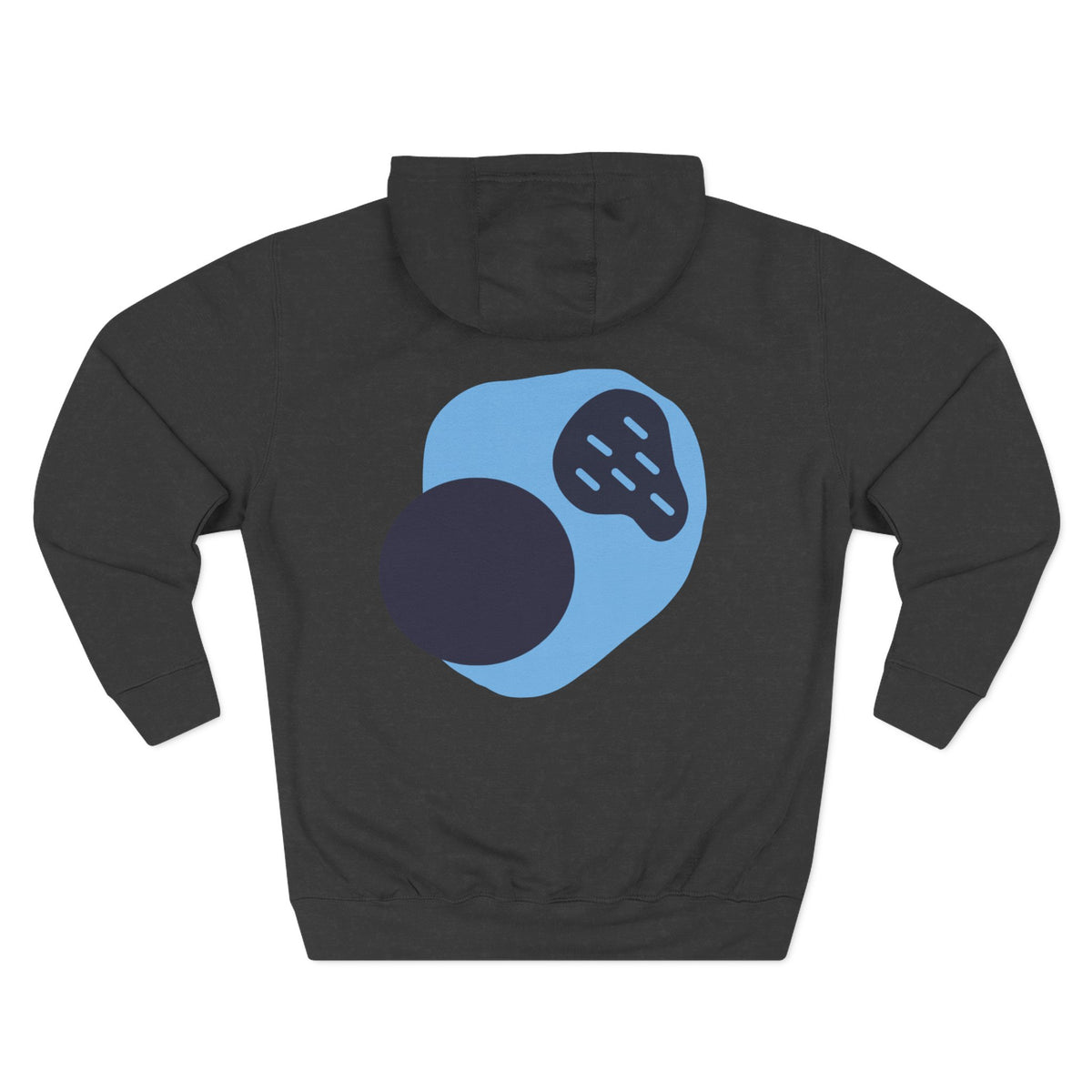 Bandit themed, (Front & Back Design) Adult Fleece Hoodie