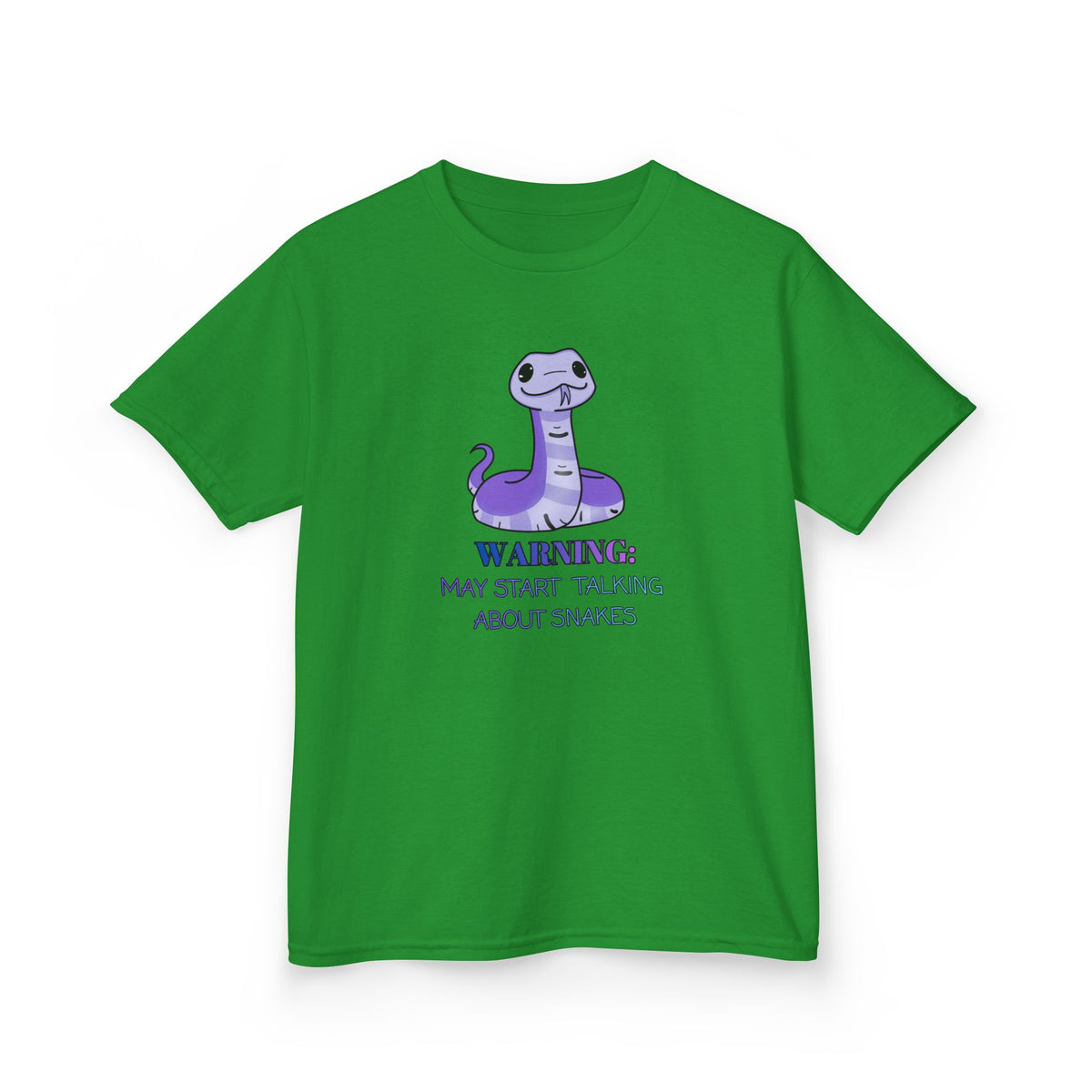 Warning: May talk about Snakes Kids Heavy Cotton™ Tee