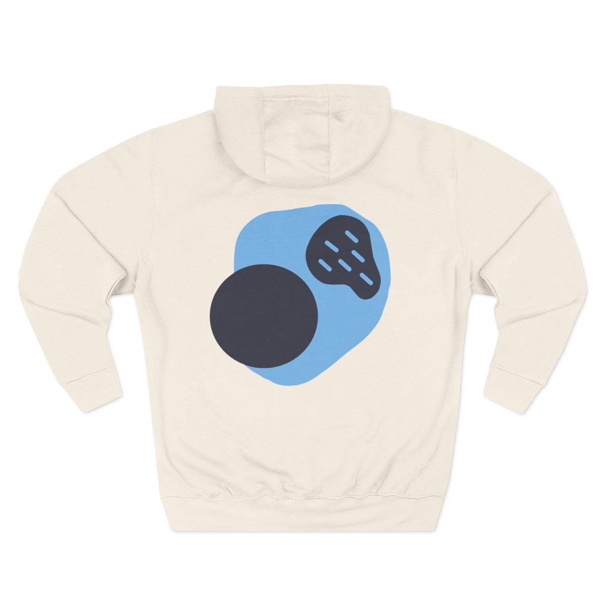 Bandit themed, (Front & Back Design) Adult Fleece Hoodie