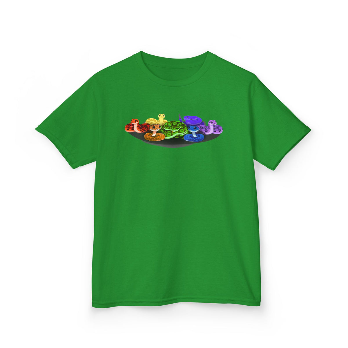 Rainbow of Snakes! Kids Heavy Cotton™ Tee