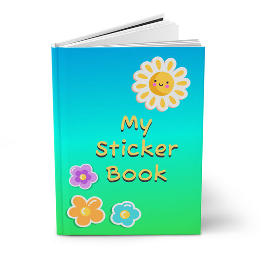 Sticker Book! Hardcover Matte (Blank)