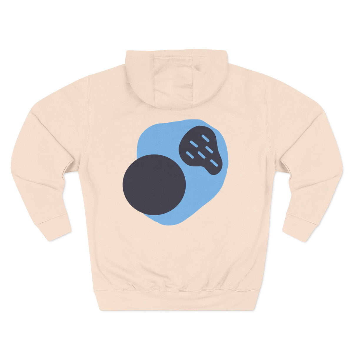Bandit themed, (Front & Back Design) Adult Fleece Hoodie