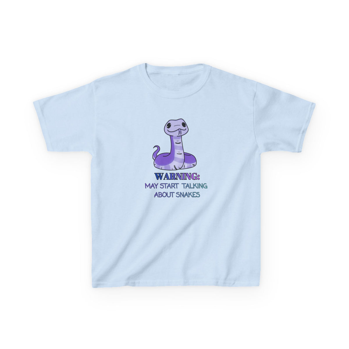 Warning: May talk about Snakes Kids Heavy Cotton™ Tee