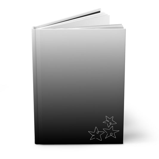 Sticker Book! Black and White Hardcover Matte (Blank)