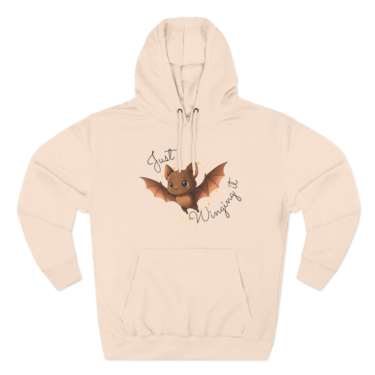 "Just Winging it" Adult Fleece Hoodie