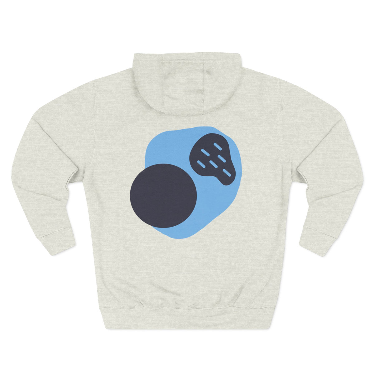 Bandit themed, (Front & Back Design) Adult Fleece Hoodie
