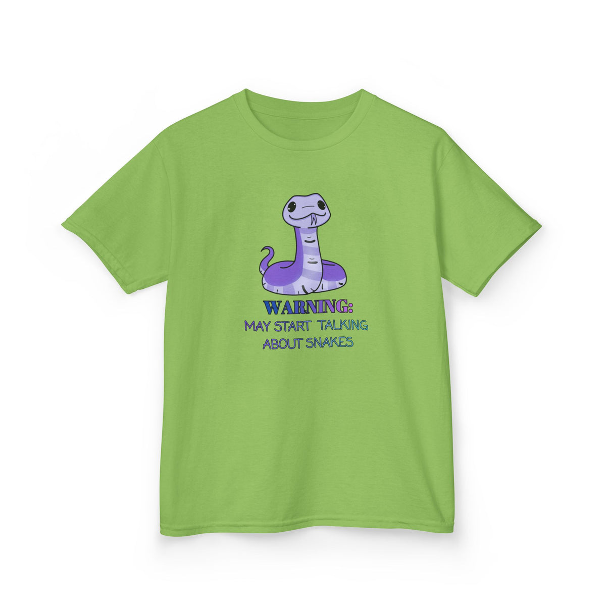 Warning: May talk about Snakes Kids Heavy Cotton™ Tee